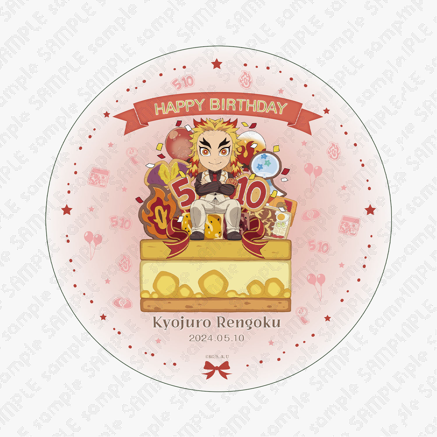鬼滅の刃 煉獄杏寿郎 誕生日 ポイント交換品 メラミンプレート ufotable_CINEMA on X: 