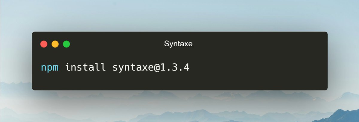 theRealSyntaxe's tweet image. 🎉 We recently released version 1.3.4 of Syntaxe for JavaScript, featuring support for BSON and improved handling of concurrent queries.
You can check it out at github.com/SyntaxeQL/synt…