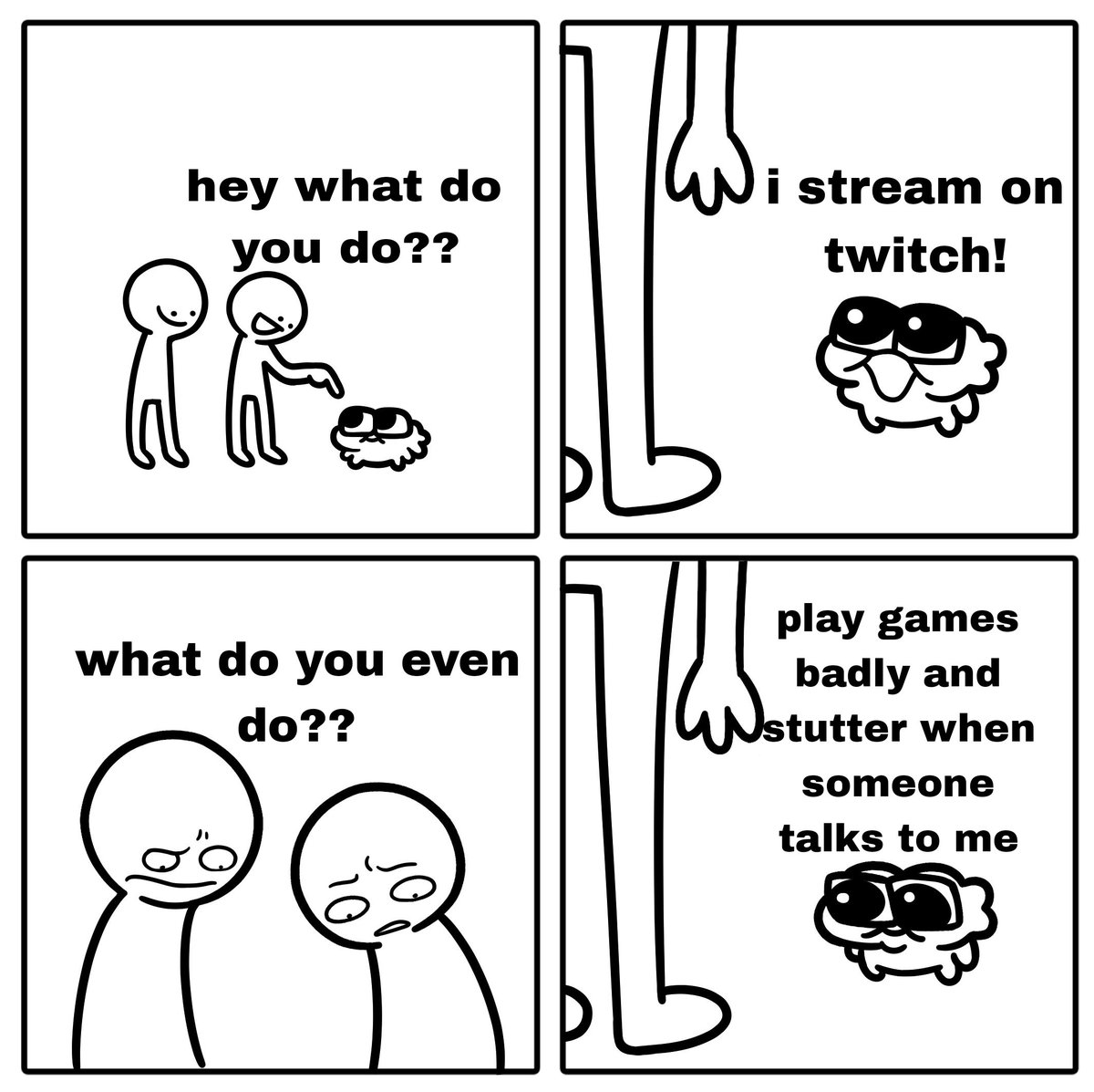 Anyone else relate to this or is it just me??? #TwitchStreamers #dumb