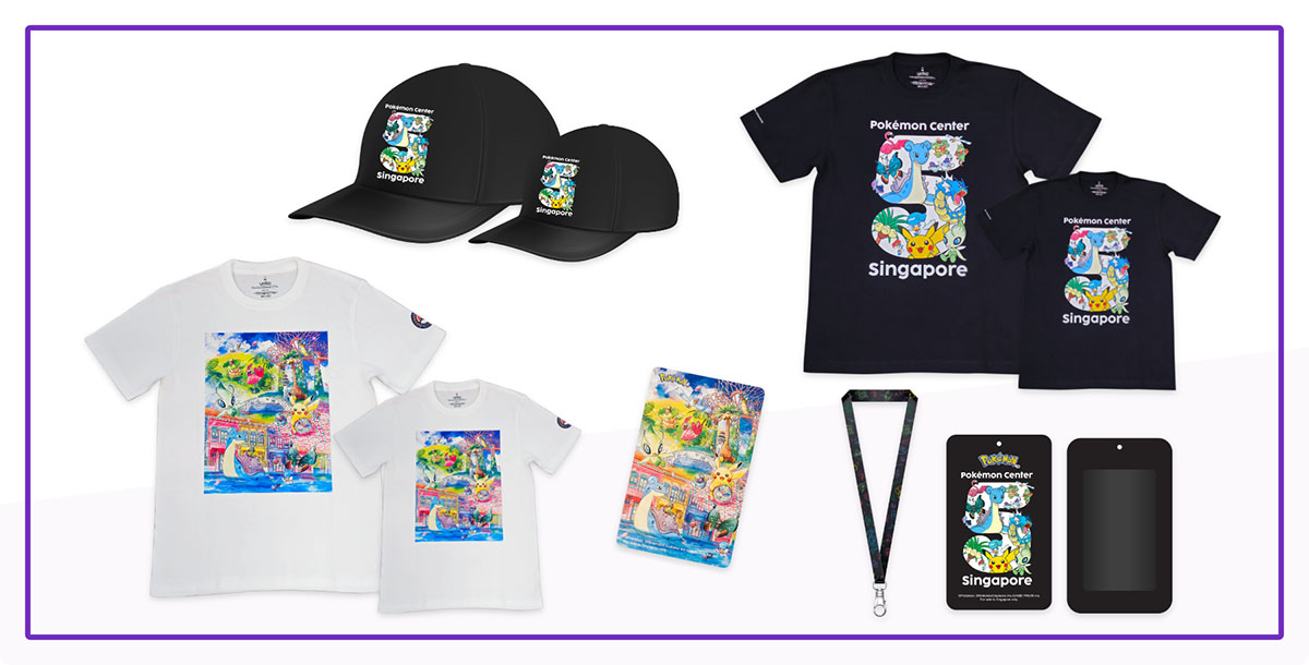 海外ポケモン】ポケセンシンガポール5周年記念キャンペーンでSPグッズ
