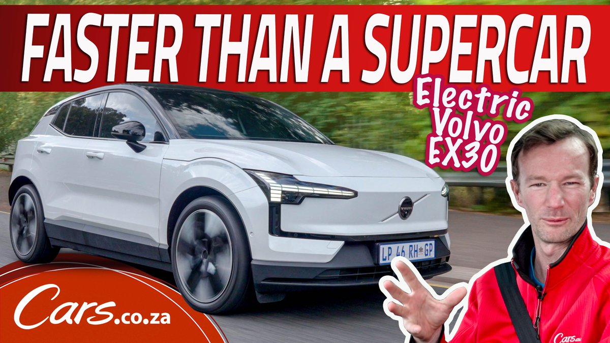 Latest Video: We test the new @VolvoCar_SA EX30 Twin Motor Performance! Is this the EV to buy? 🏎️ Fastest accelerating car under R1 million 💥 BIG power, 315 kW and 543 Nm 🔥 Zero to 100kph in 3.6 seconds! Watch the video 🎥 bit.ly/VolvoEX30EVVid