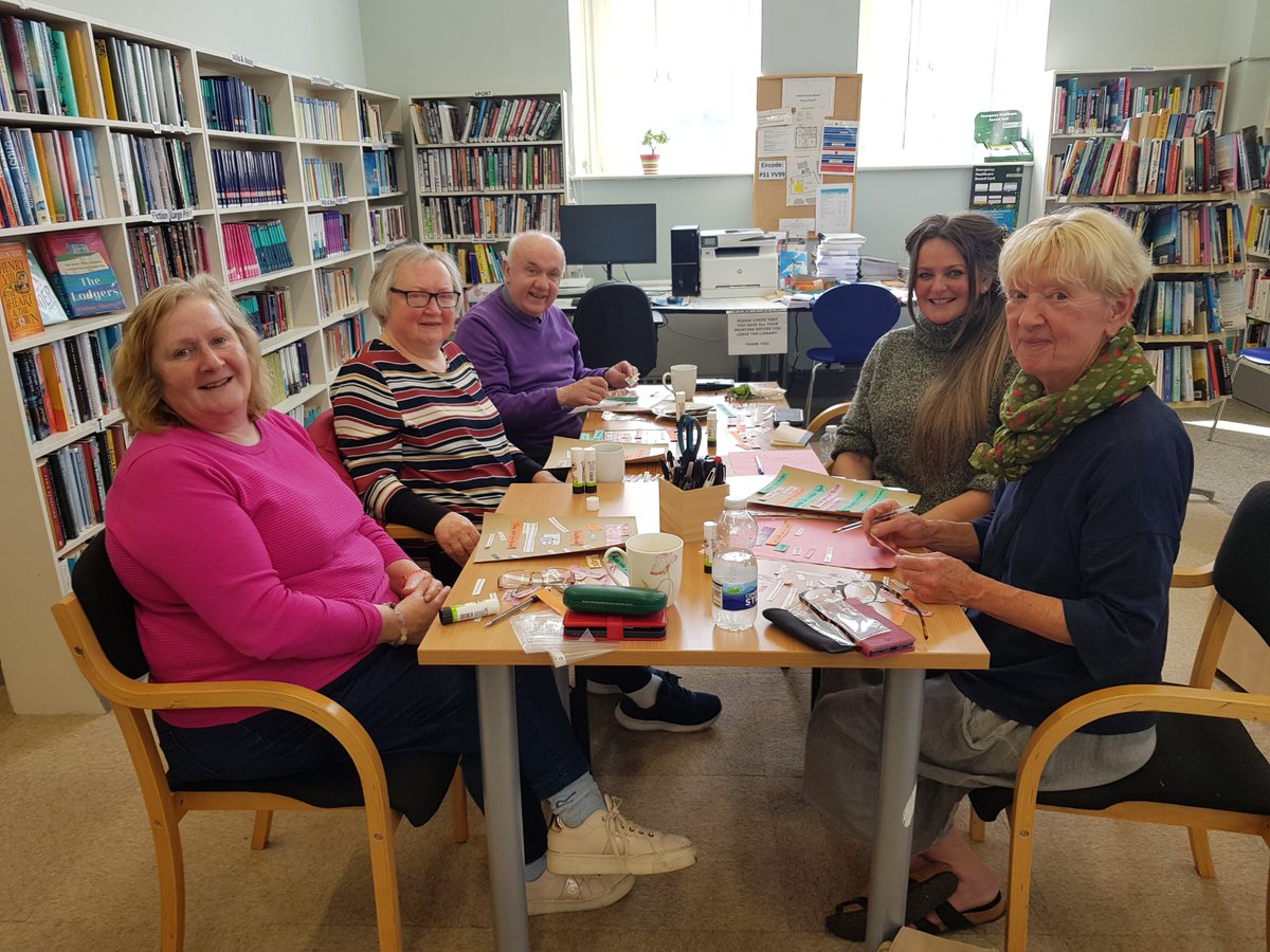 A creative writing workshop on traditions at Holy wells took place in Millstreet Library hosted by Marie Brett (Artist) & Amanda Clarke (Holywellsofcorkandkerry). #holywellsofcorkandkerry #millstreetlibrary #corkcountycouncillibraryandartsservice #corkcountycouncil