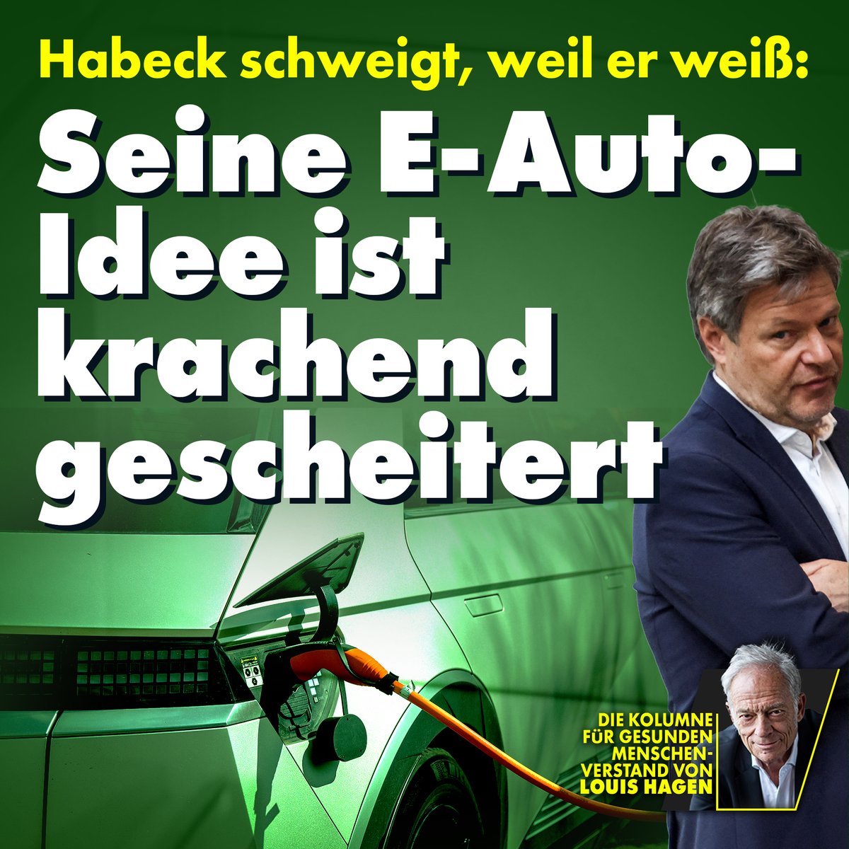 Das ist eine Nachricht, die Wirtschaftsminister Habeck lieber nicht kommentiert: Das Laden von E-Autos an öffentlichen Ladesäulen wird immer teurer. Mehr noch: Für die gleiche Fahrstrecke zahlen Besitzer von Verbrennern deutlich weniger als Fahrer von E-Autos.…