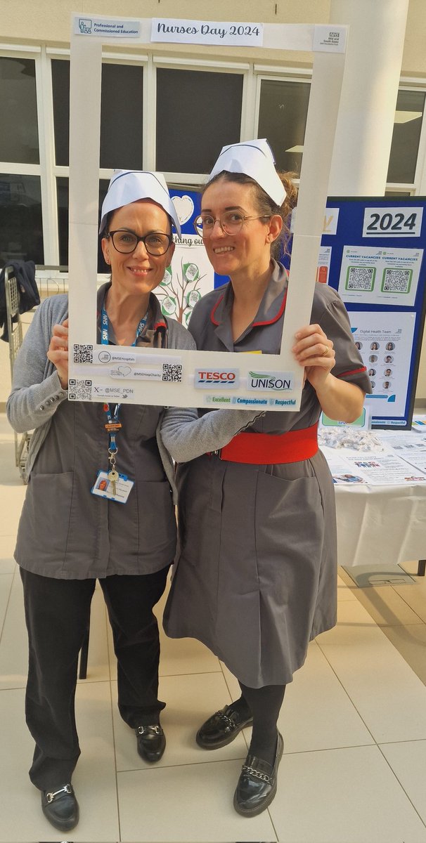 Happy Nurses Day, we are off to a flying start today in Broomfield don't forget to visit the stands today across the sites and get loads of information about different services and lots of goodies, 🥰