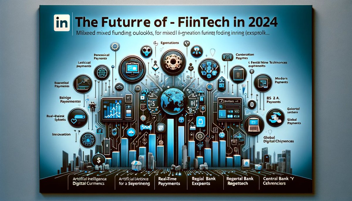 Fintech Outlook 2024 ✅Trend #1: Fintech Funding – A Mixed Outlook ✅Trend #2: Banking as a Service - Growing Pains ✅Trend #3: Generative AI – The Dark Side ✅Trend #4: Point of Sale – A Growing Opportunity ✅Trend #5: Payments Modernization – A Bright Spot ✅Trend #6:…