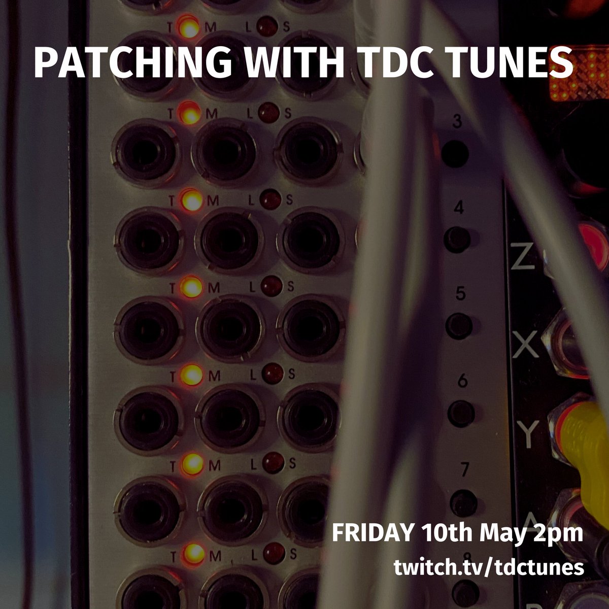 ooo what to do with 8 voltage controlled switches? hmmmmmm twitch.tv/tdctunes #twitchmusic