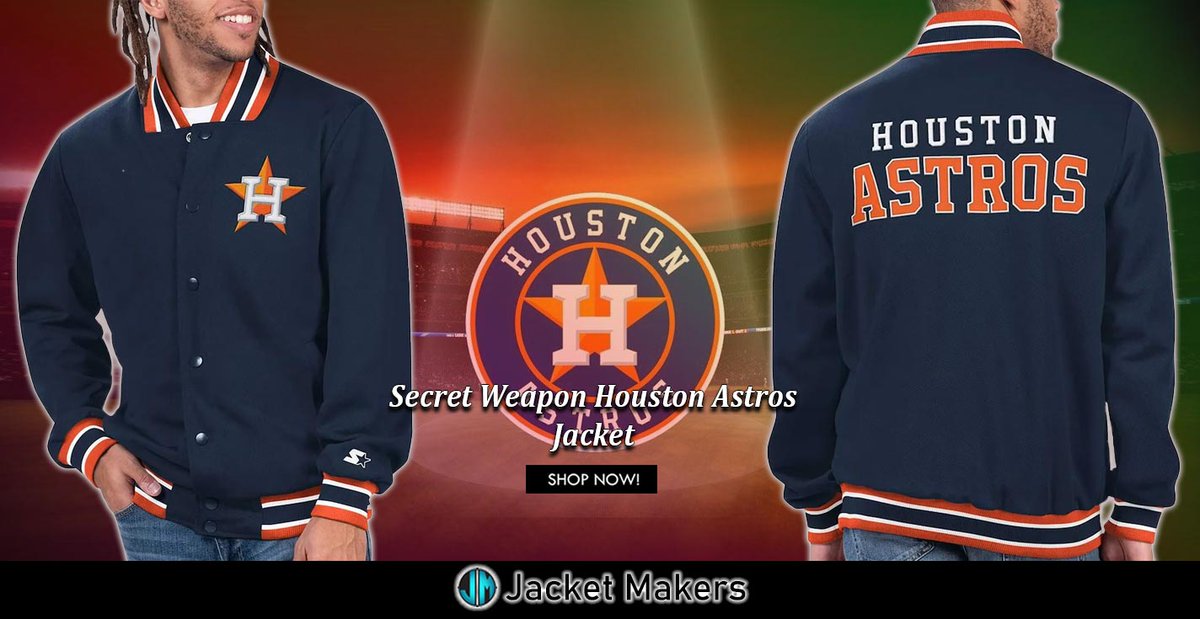 #SecretWeapon Navy #HoustonAstros Full-Snap #Varsity Wool #Jacket. jacketmakers.com/product/housto… #Mens #Women #OOTD #Style #Fashion #Outfits #Costume #Cosplay #Gifts #Houston #Relentless #MexicoCitySeries #Astros #fearless #astrosbaseball #astrosnation #blue #summer #sale #shopnow