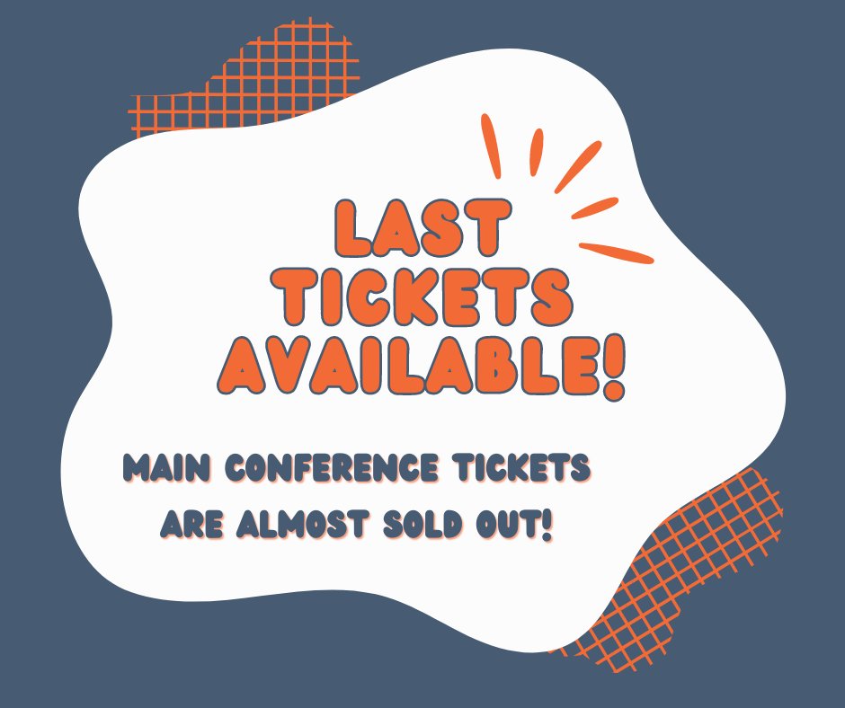 📢 The end of Early Bird tickets' sale has surpassed all our expectations and the main conference tickets are almost sold out! Please hurry if you want to buy them!

⁉️ If we run out, we'll keep you updated if any new tickets become available. 

Shop: pretix.eu/foss4ge2024/ta…