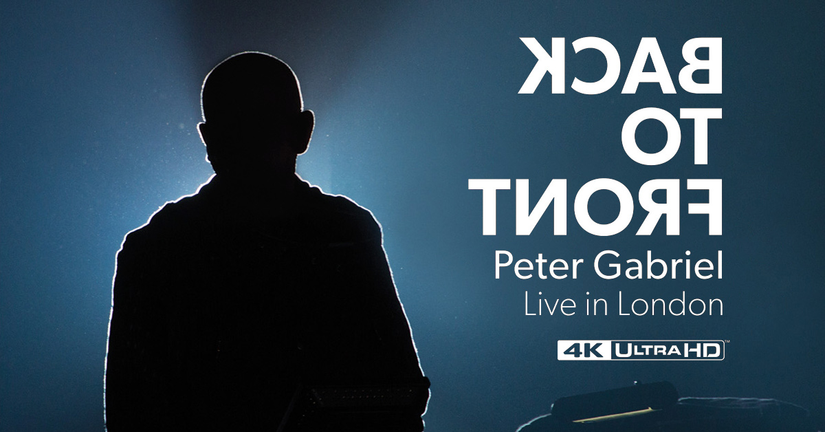 PETER GABRIEL: Die 4k Ultra HD Version des Konzertfilms 'Back To Front: Live In London' erscheint heute.
Details: t.ly/-VVFd 
#petergabriel #4k #ultrahd