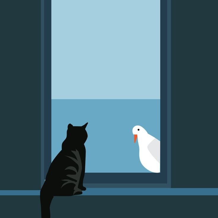 schydlowski1's tweet image. B.O.N.J.O.U.R ☕️🫖
#Vendredidouceur 🐈‍⬛🕊🌊🪟💙
#Amicalementvotre ⏰️💫🎉✨️🎁
🎨🖌Mathilde Cretier artiste♡ ♡