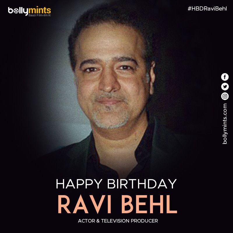 Wishing A Very Happy Birthday To Actor & Television Producer #RaviBehl Ji !
#HBDRaviBehl #HappyBirthdayRaviBehl #GeetaBehl #ShamBehl