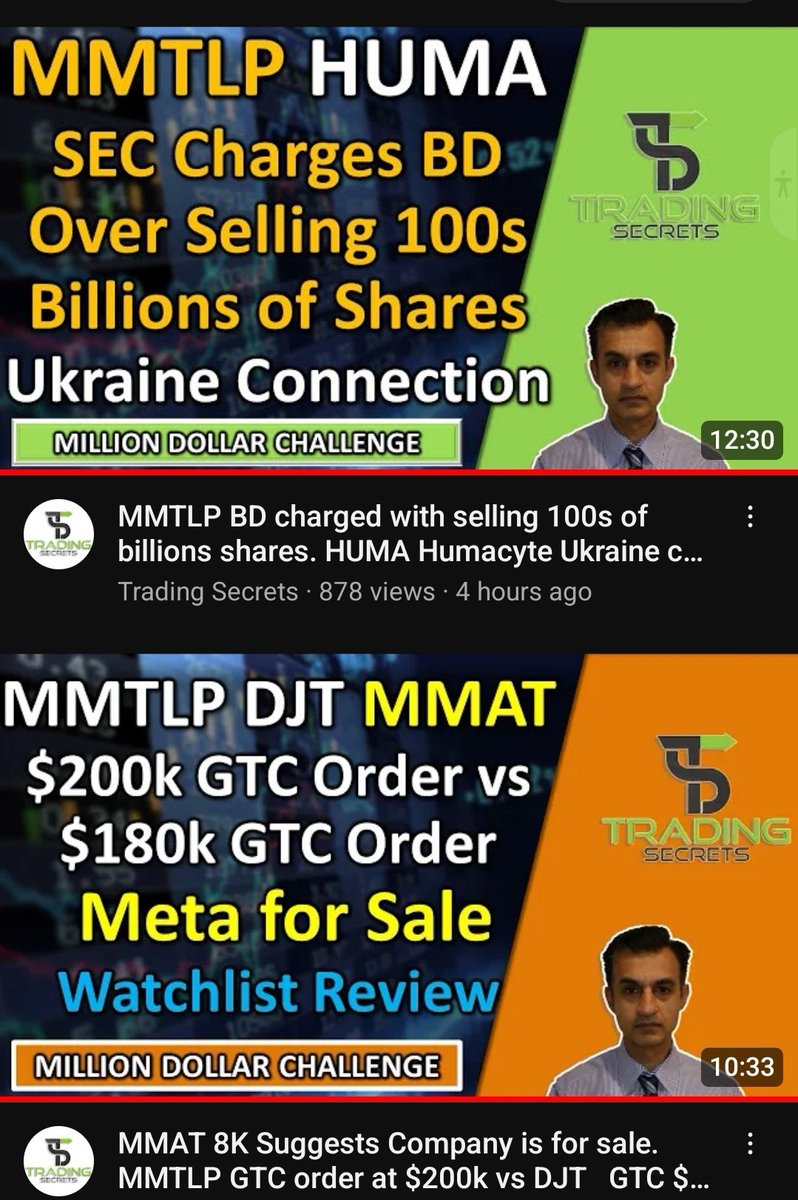 Time for Hearings & Subpoenas @ $5550 minimum per share, as actual trades executed & broker dealers-counterfeited thievery #MMTLP  traded over $25K per share,  I invite Resolution-Restitution @ $5500 per share before more time expires, & the per share $ escalates over $25k share.