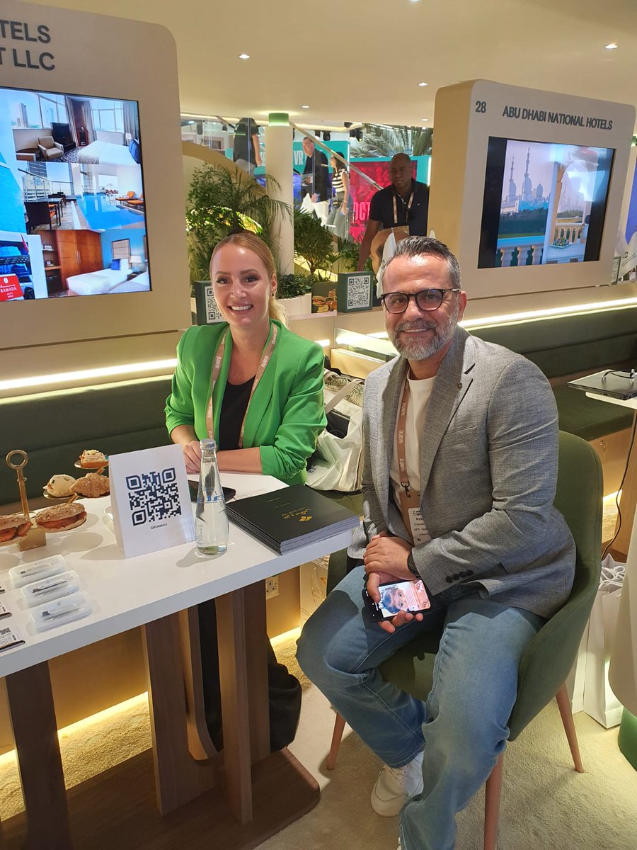 GromaxxMe's tweet photo. Wrapping up an incredible week at #ATMDubai 2024! A huge thank you to Arabian Travel Market , Wyndham Hotels &amp; Resorts and Department of Culture and Tourism – Abu Dhabi for making it such a success. Here's to new connections, fruitful partnerships, and endless possibilities🌟 https://t.co/WRoPwRfyc4