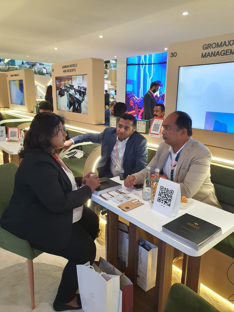 GromaxxMe's tweet photo. Wrapping up an incredible week at #ATMDubai 2024! A huge thank you to Arabian Travel Market , Wyndham Hotels &amp; Resorts and Department of Culture and Tourism – Abu Dhabi for making it such a success. Here's to new connections, fruitful partnerships, and endless possibilities🌟 https://t.co/WRoPwRfyc4