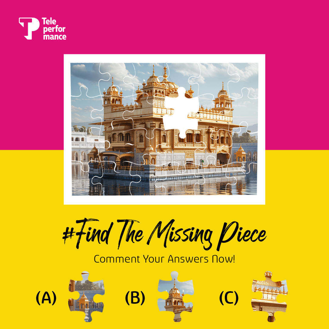 It's time to #FindTheMissingPiece! Which one is the correct answer: A, B, or C? Share your Answers Now! #TPIndia #Friday #FindTheMissingPiece