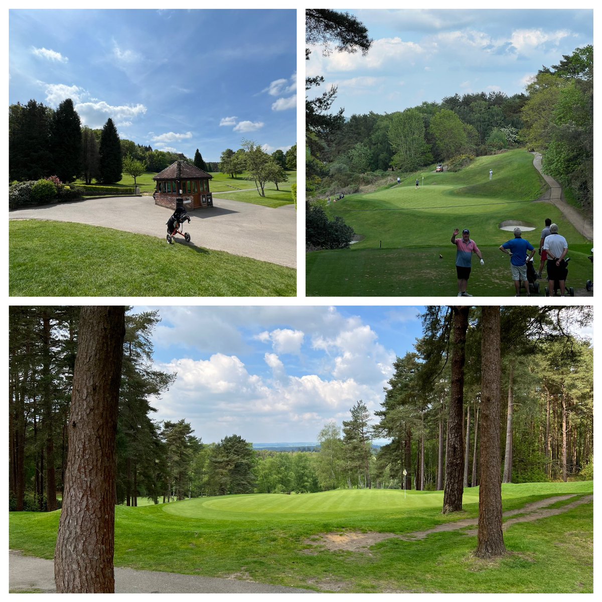 Splendid day golfing at @OldThornsHotel yesterday. Chuffed with my five birdies in the round. I haven’t done that in four years. ⛳️ 
Long may that weather continue. It was glorious. ☀️