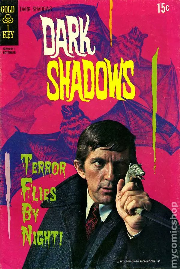 Love the artwork on these covers.
#DarkShadows