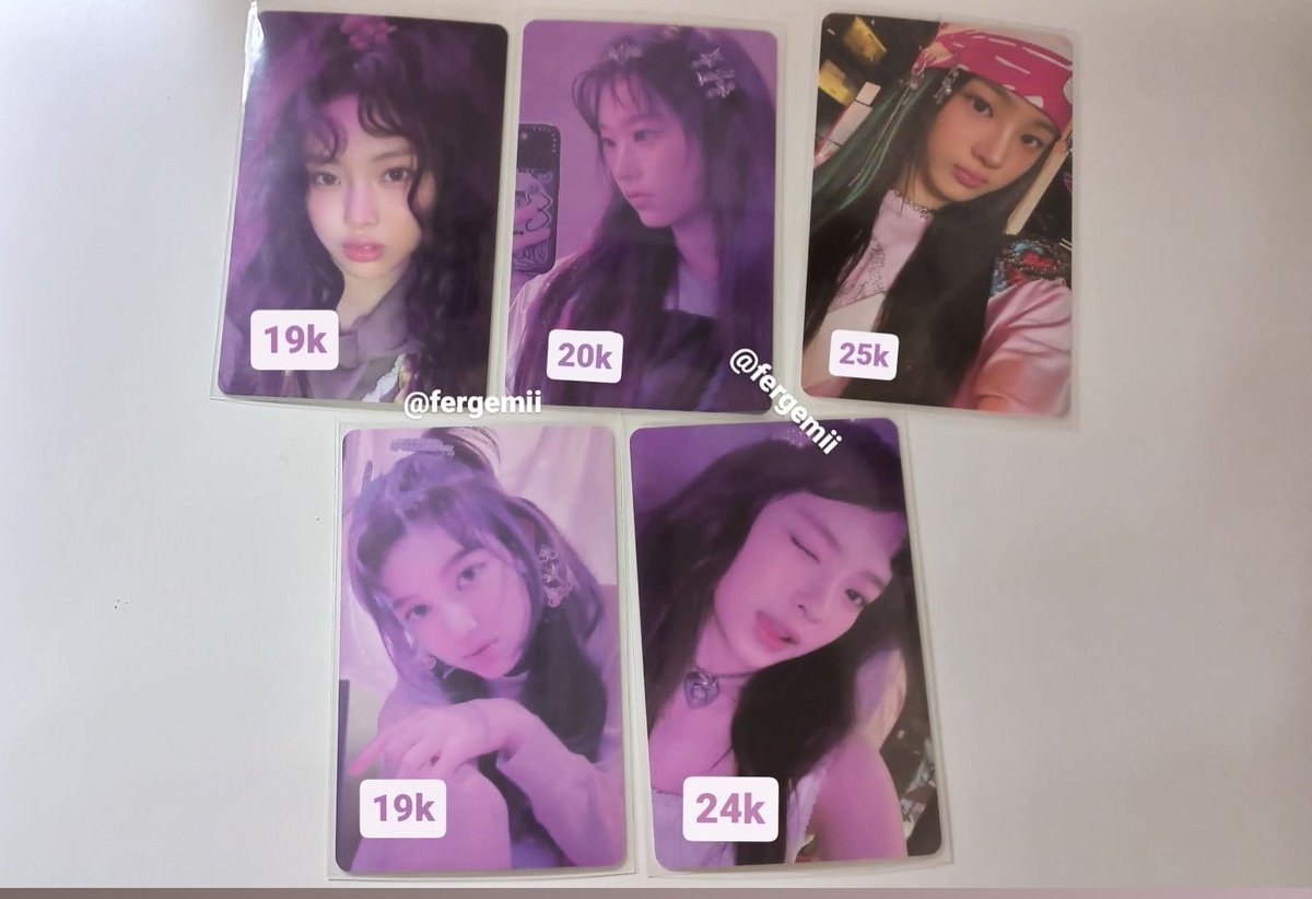 wts pc newjeans get up weverse ver a - bisa 🍊 - inc packing ✅️ - no hnr ❌️ - 📍 jabar - tidak inrush - ina only wts wtb pc newjeans photocard nj hanni danielle hyein minji haerin ready ina get up