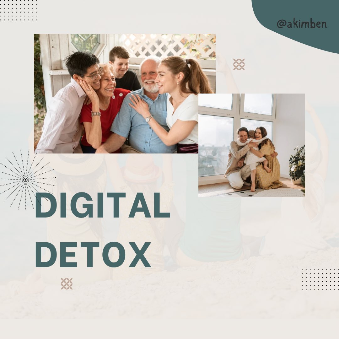 Remember to balance your screen time with thoughtful pauses. Stepping away to engage in genuine, in-person connections will rejuvenate your mind and alleviate stress. #DigitalDetox #MentalHealthAwarenessMonth