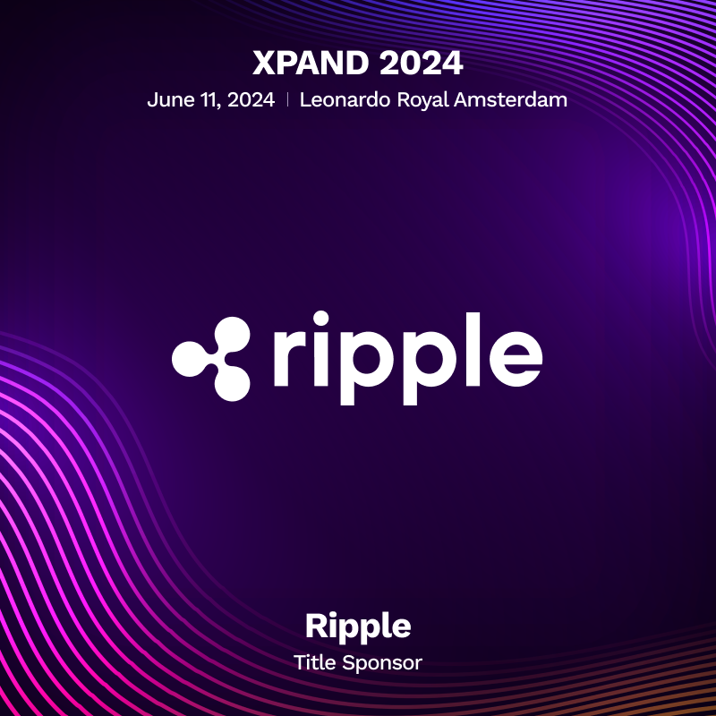 Welcome @ripple, our honored Title Sponsor at #XPAND2024 A leading provider of blockchain solutions for financial institutions, enterprises, and governments for a world without economic borders💙 💡Learn more: ripple.com ⤵️ Event Admission: lu.ma/gefdx96e