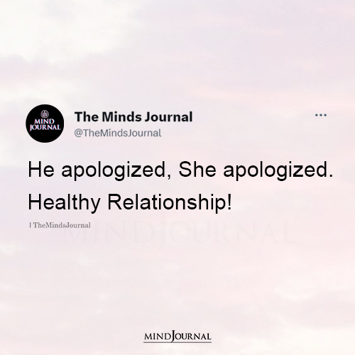 In a world where apologies are rare, theirs is a testament to true connection. 💖 #HealthyRelationships #CommunicationIsKey #LoveWins