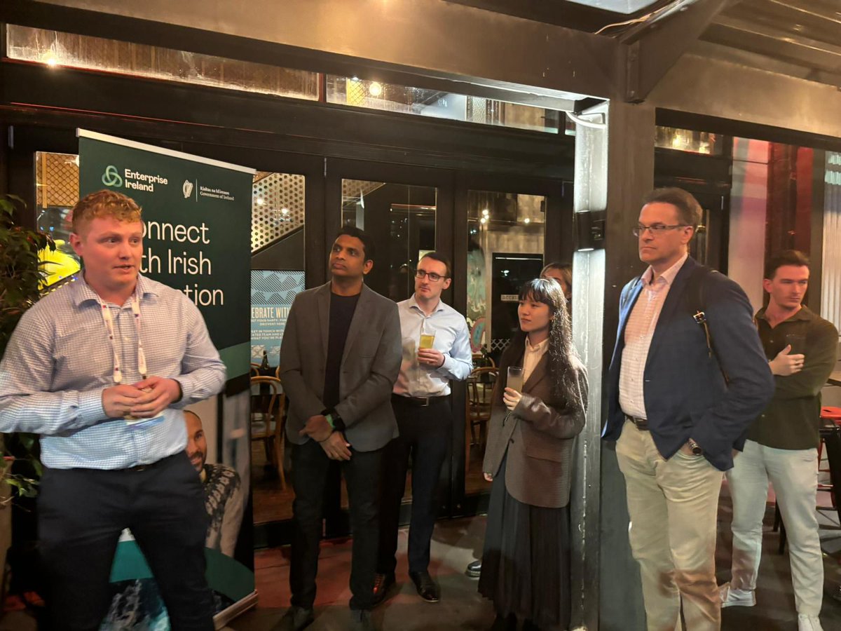 What a great night we had connecting with our valued local digital health network and clients at The General Assembly in Melbourne's South Wharf!

T-Pro, @MEG, @VitroSoftware, @HiTechHealth and @Oneview.

#EnterpriseIreland #GlobalAmbition #DigitalHealth #Healthcare