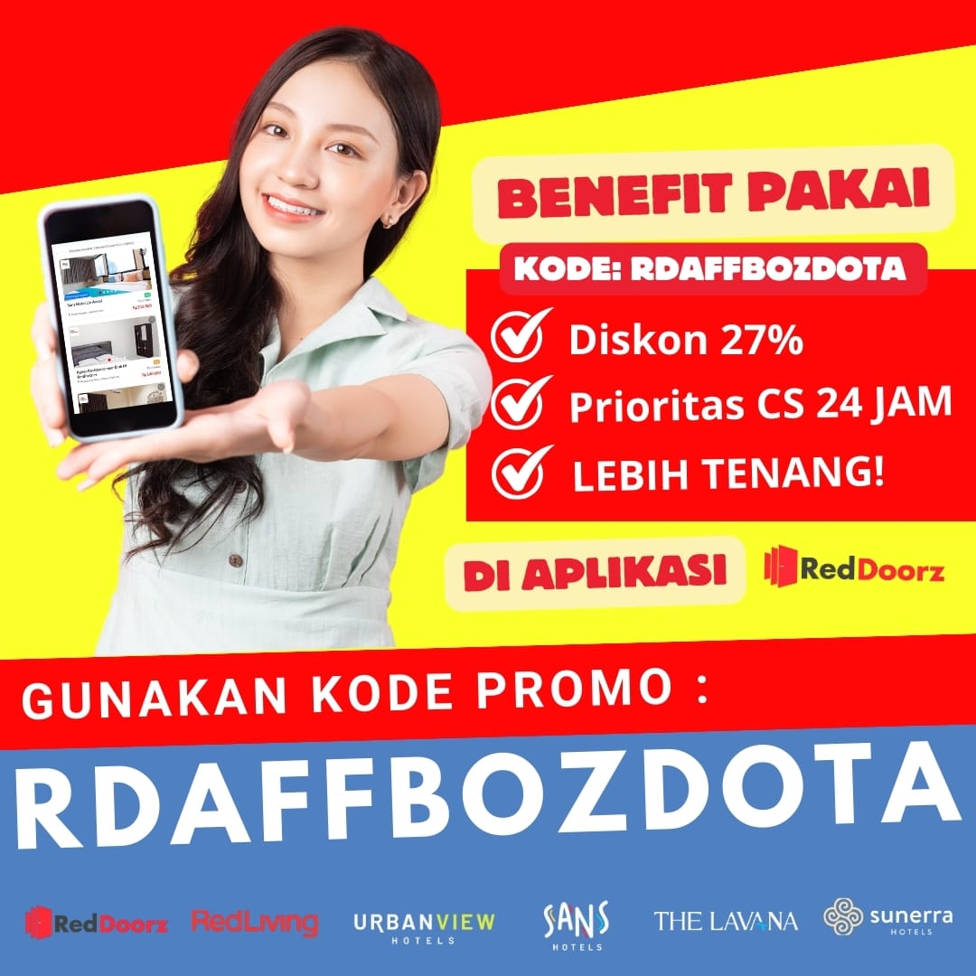 Discount Up To 27%....
Ga PERCAYA...Buktiin aja sendiri....Let,s Go Book Now!!!!
ALL RedDoorz Indonesia

Payment at Hotel No Ribet & Gokil abisss!!!

#reddoorzindonesia #hotel #hotelier #promo #paymentathotel #noribet #sanshotel #urbanview #zonauangᅠᅠ
 #zonacuan