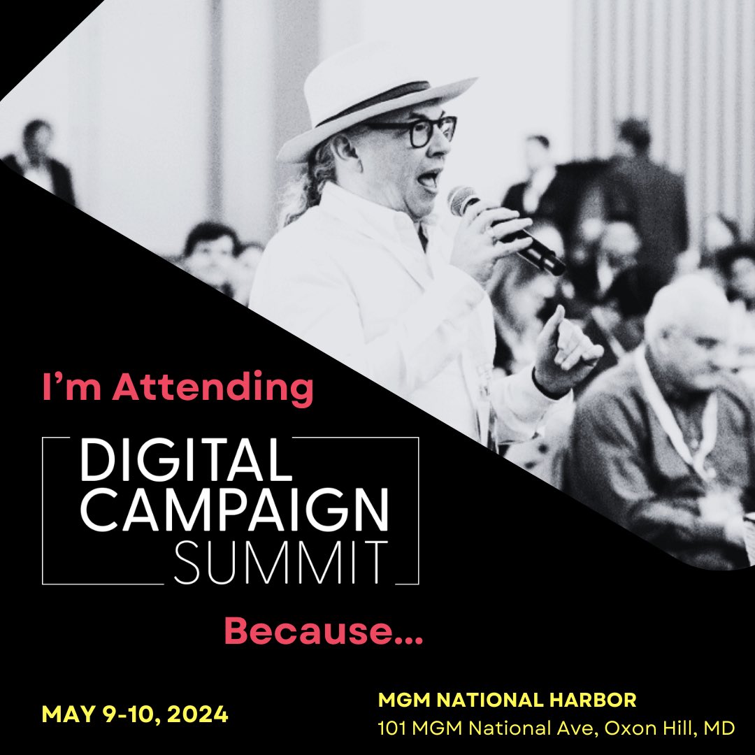 Exciting news! I had the pleasure of attending a Summit organized by Campaigns & Elections that brought together experts in the field with cutting edge knowledge and expertise on patterns, trends, and tools of running innovative campaigns. It was an incredible opportunity to