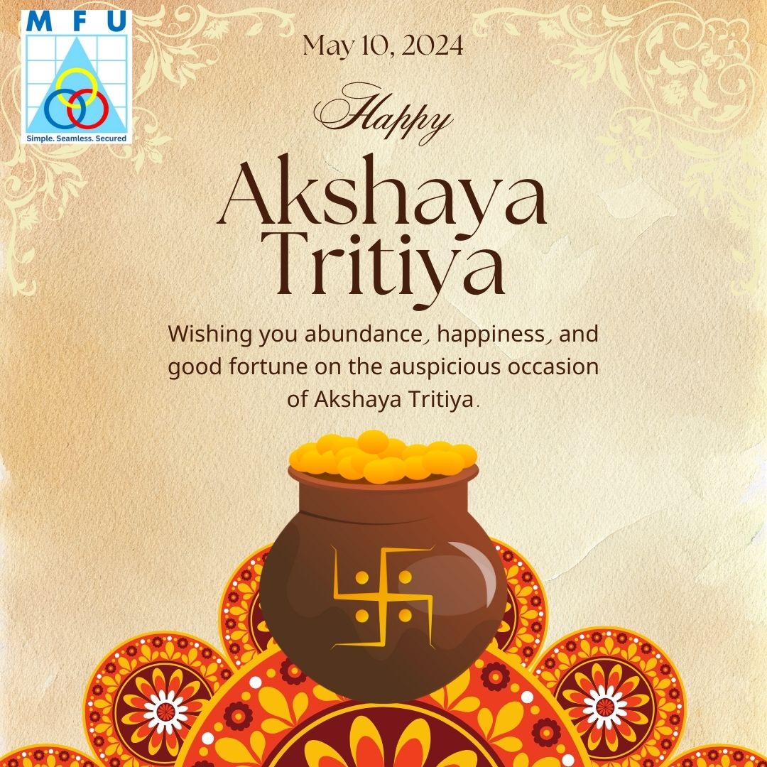 "May Akshaya Tritiya shower you with eternal prosperity and endless blessings! ✨" #AkshayaTritiya #Prosperity #Blessings <a href="/GR_2608/">Ganesh Ram</a> <a href="/Manish_Madan_/">Manish Madan</a> <a href="/TweetVishalShah/">Vishal Shah</a> <a href="/monsmayu_09/">Monali Chitnis</a> #investment #mutualfund #finance