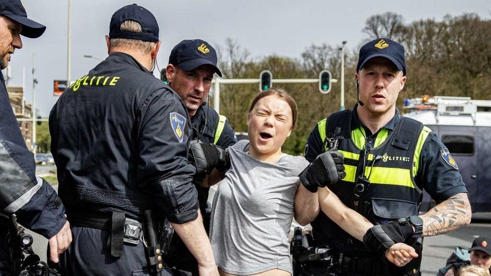 🚨Greta Thunberg will jump on any bandwagon cause, no matter how misguided, in order to fulfill her goal of bringing down the capitalist West.

I say ban her.