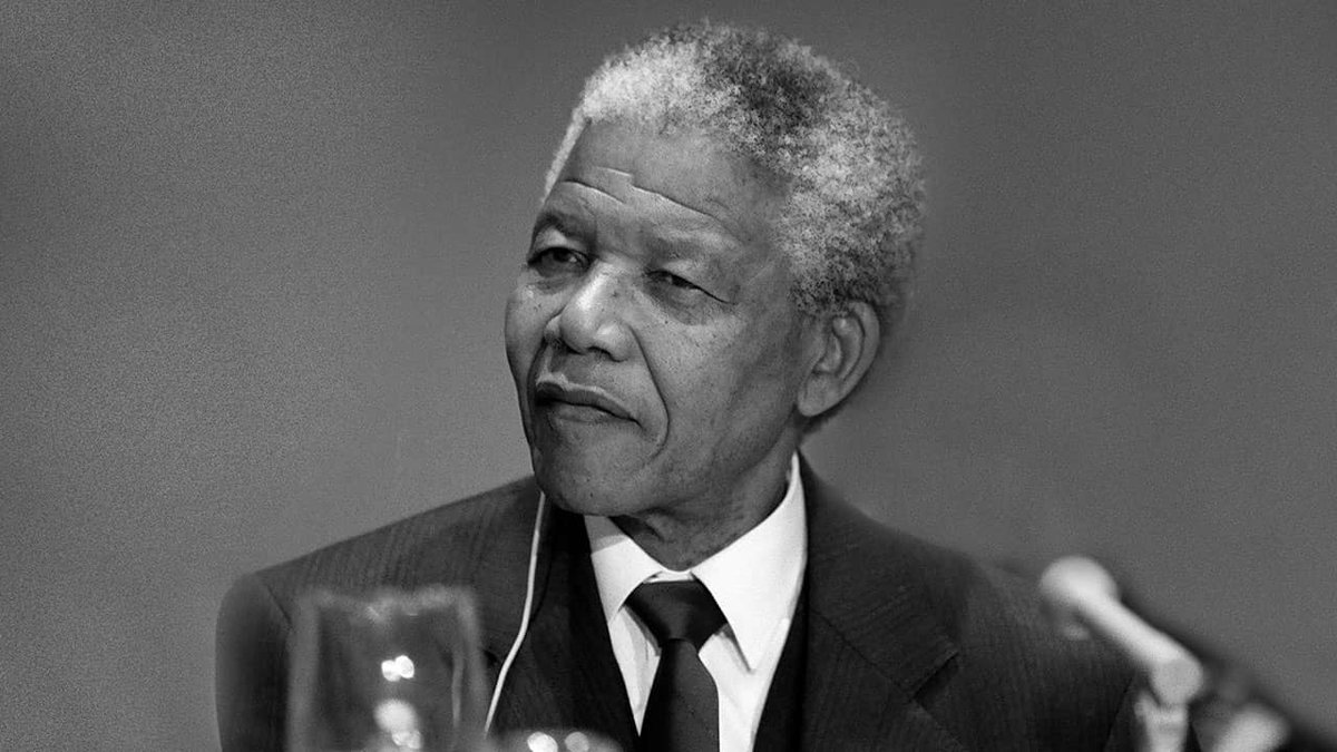 #TodayInHistory 1994: South Africa witnessed a historic moment as Nelson Mandela became the country's first black president, signifying the end of apartheid.