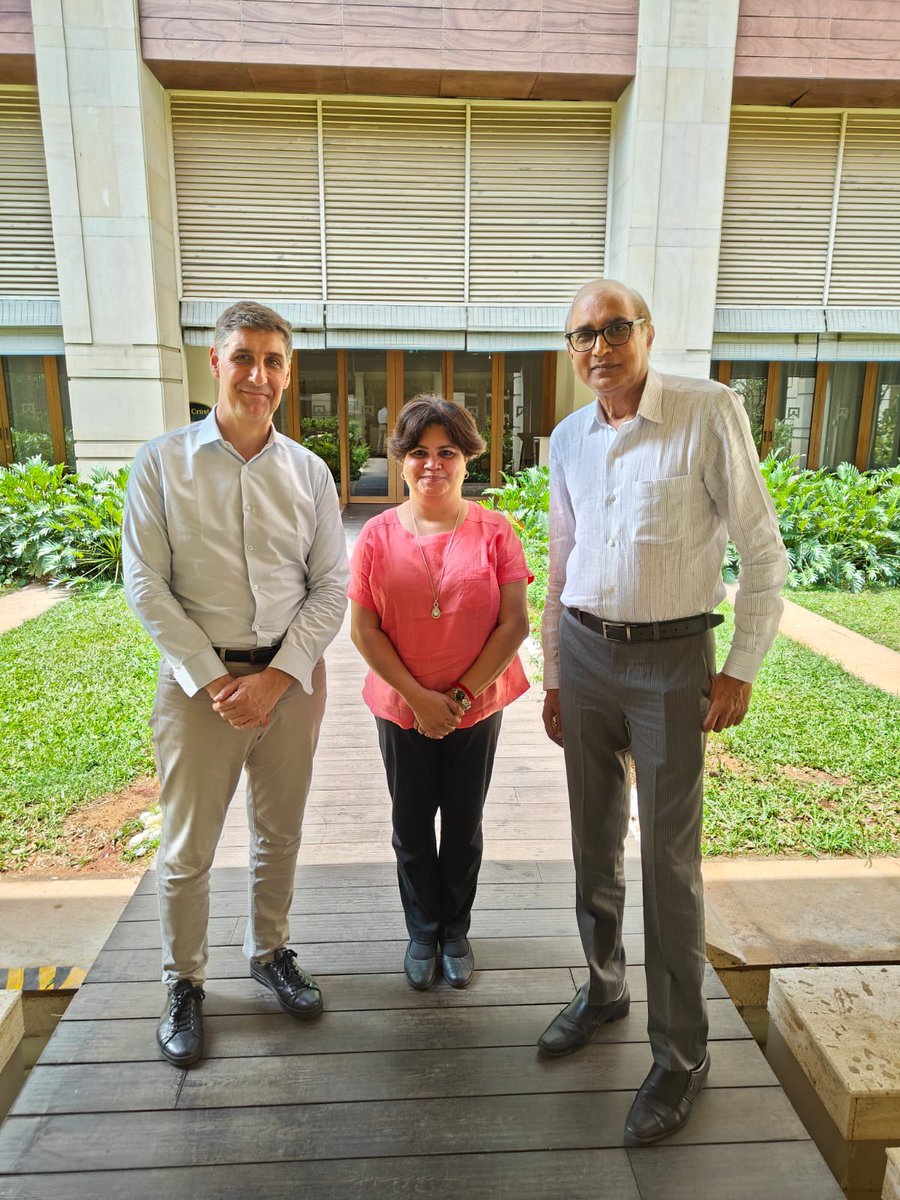 @IndiaItaly meets MONTEFERRO INDIA GUIDE RAILS AND ELEVATOR PARTS PRIVATE LIMITED in #Bengaluru earlier this week. #iicci #indoitalian #manufacturing #guiderails #elevators