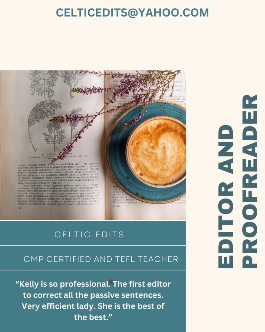 My May #editing offer is an edit, proofread, and review of your book for £450. Book it for any time. Email: Celticedits@yahoo.com 
#authorsneedingeditors #authorsofx