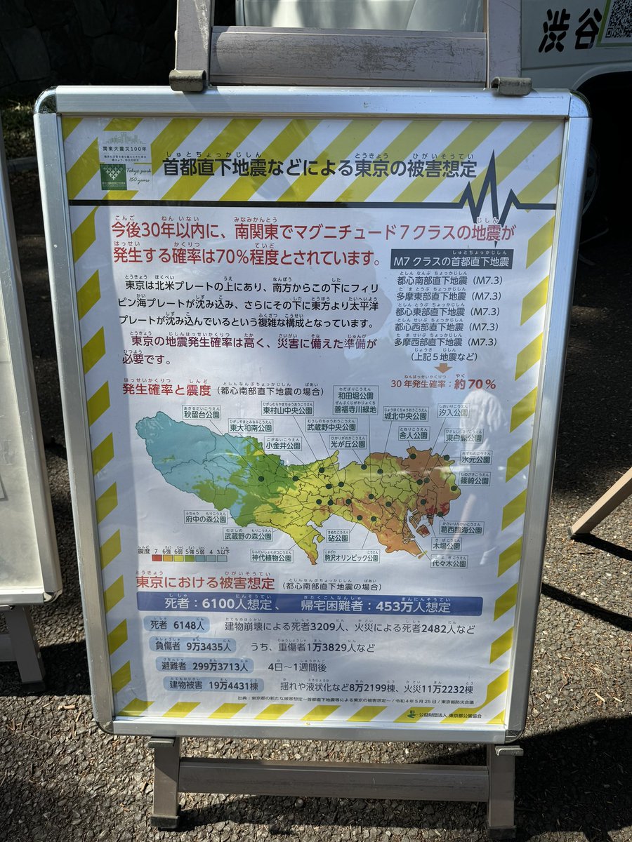 先ほど、起震車で震度7を体感しました。
非常に貴重な経験となり、防災への意識がさらに高まりました。
関係者の皆様に感謝です🫡

#防災