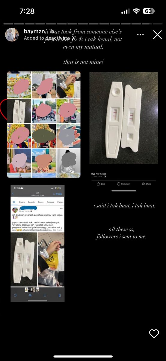 RamlanNaga's tweet photo. update hari ni bayyienah post story instagram bahawa account X @baymzn adalah FAKE ACCOUNT dan bukan milikny. lancau perempuan kaki spin dekat story ig. fake account mana je nak letak bio link instagram real account kau lepastu account bank nama sama dengan kau?  alasan taklogik https://t.co/BWoKHPEiQf
