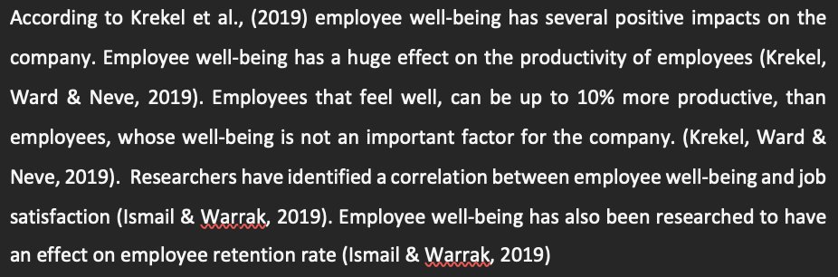 We recently had a university student conduct their thesis research at Unparalleled, exploring the impact of company culture on employee well-being. The findings? It's clear that company culture significantly influences employee well-being. For my fellow business owners, take…