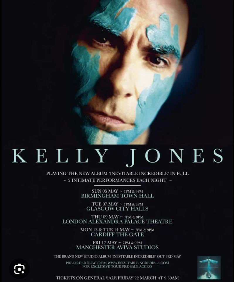 Kelly Jones @stereophonics was superb last night at @Yourallypally Theatre. A songwriter at the top of his game, a set of stunning new songs from ‘Inevitable Incredible’ mixed with tunes from the Phonics catalogue, played by great musicians topped off with that signature voice!🔥