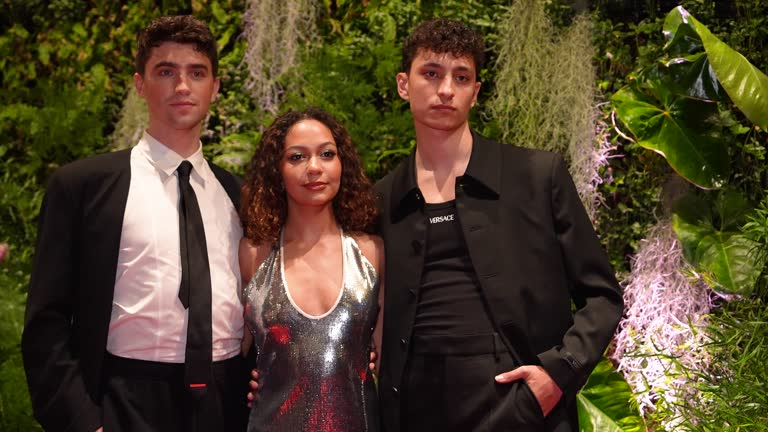 George Rexstrew, Kassius Nelson, and Jayden Revri at the Netflix & British Vogue BAFTA TV Celebration

#DeadBoyDetectives