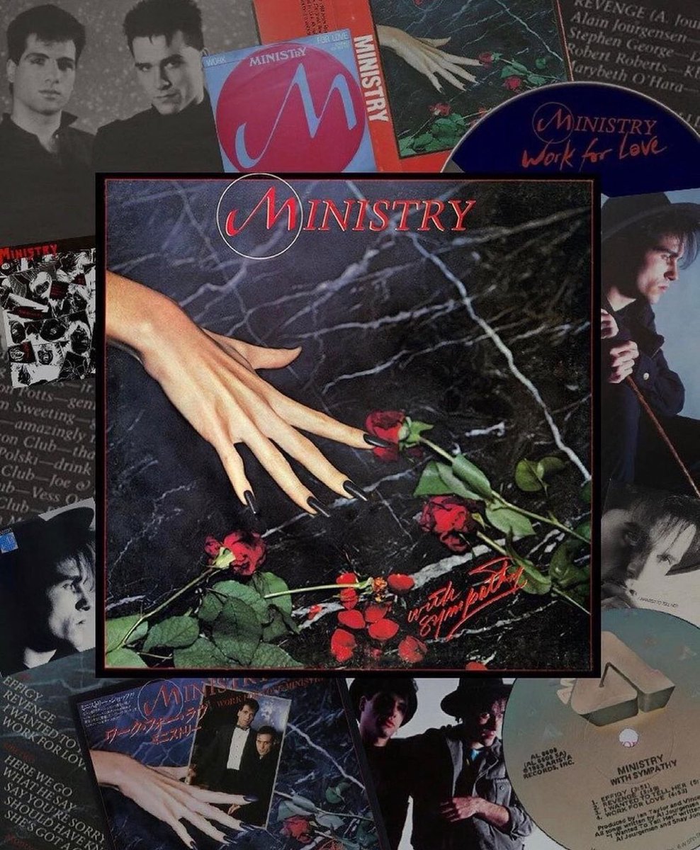 Released on this day in 1983, ‘With Sympathy’ is the debut album by @WeAreMinistry. Featuring “Work For Love,” “I Wanted To Tell Her,” “Revenge” and “Effigy,” it is a new wave, synthpop classic, and will forever be my go-to Ministry album. Happy 41st anniversary!