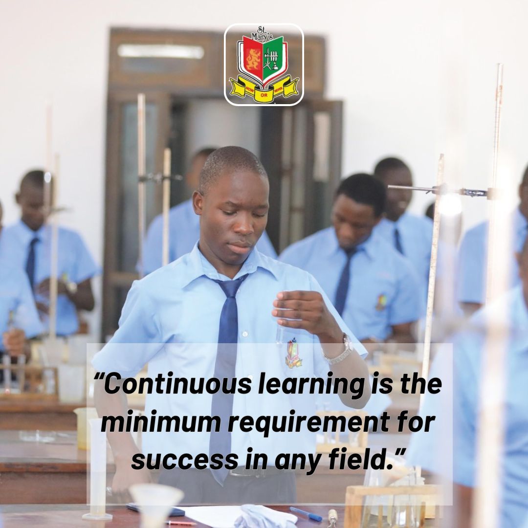 In order to keep growing you have to keep learning, lets hold your child's hand along the way in this path of education
Enroll students at St. Mary's College Lugazi now. Call +256705601045 to apply. #StMarysCollegeLugazi #GratefulForEducation #Educationalforall #Empower