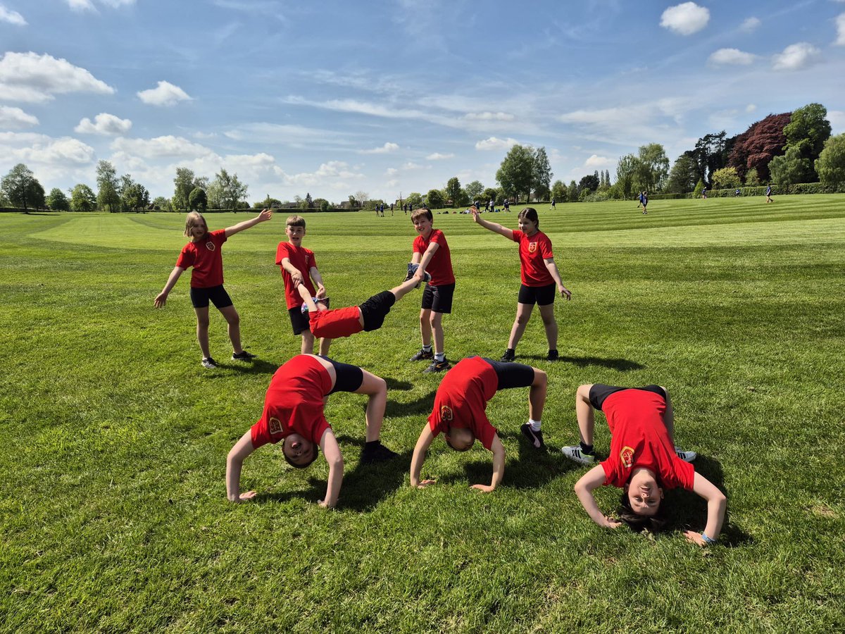 Silver Birch enjoying the Quadkid Tournament in the sunshine yesterday