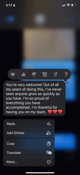 Messages from my coworker. 🥹 https://t.co/OivLqGbO9Z<a href="/tag/turkeyday"class="tags"><span>#turkeyday</span></a><a href="/tag/friendsgiving"class="tags"><span>#friendsgiving</span></a><a href="/tag/thanksgiving2023"class="tags"><span>#thanksgiving2023</span></a>