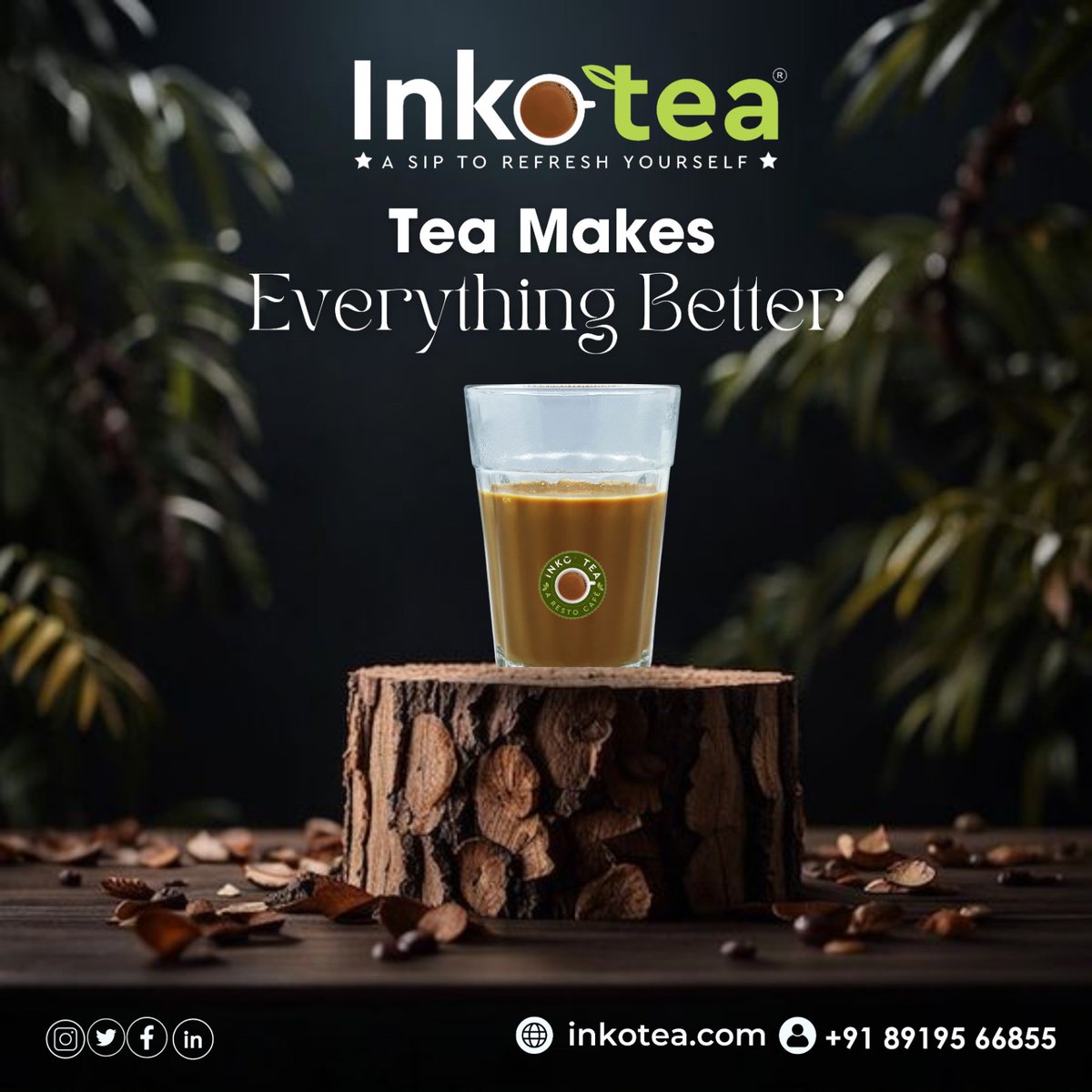 ✨ Tea makes everything better with Inkotea! 

Whether you're starting your day, taking a break, or winding down in the evening, our delicious teas are here to uplift your mood and soothe your soul

#Inkotea #TeaTime #SipAndSavor #TeaFlavors #TeaExploration #TeaAdventures #Tea
