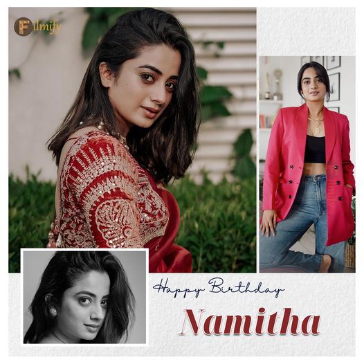 wishing the gorgeous actress @inamitha a very Happy Birthday🎂!  

#HappyBirthdayNamitha #HBDNamitha #FilmifyWishes #FilmifyTelugu