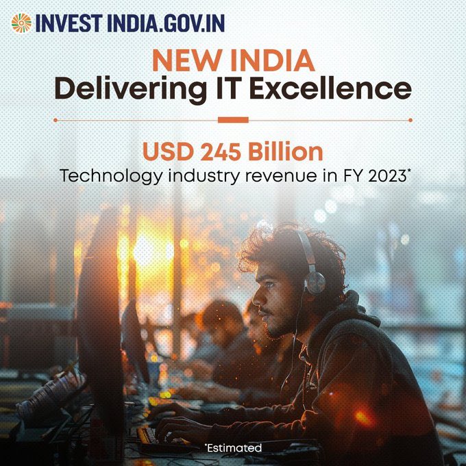 Are you ready to seize the opportunity in #NewIndia's booming IT sector? By leveraging emerging technologies like #IoT, #AI, and #ML, you can partner with the country to fast-track your digital journey. #ConnectingHimalayasWithMountFuji #IndiaJapanSMEFacilitationCell #IBN