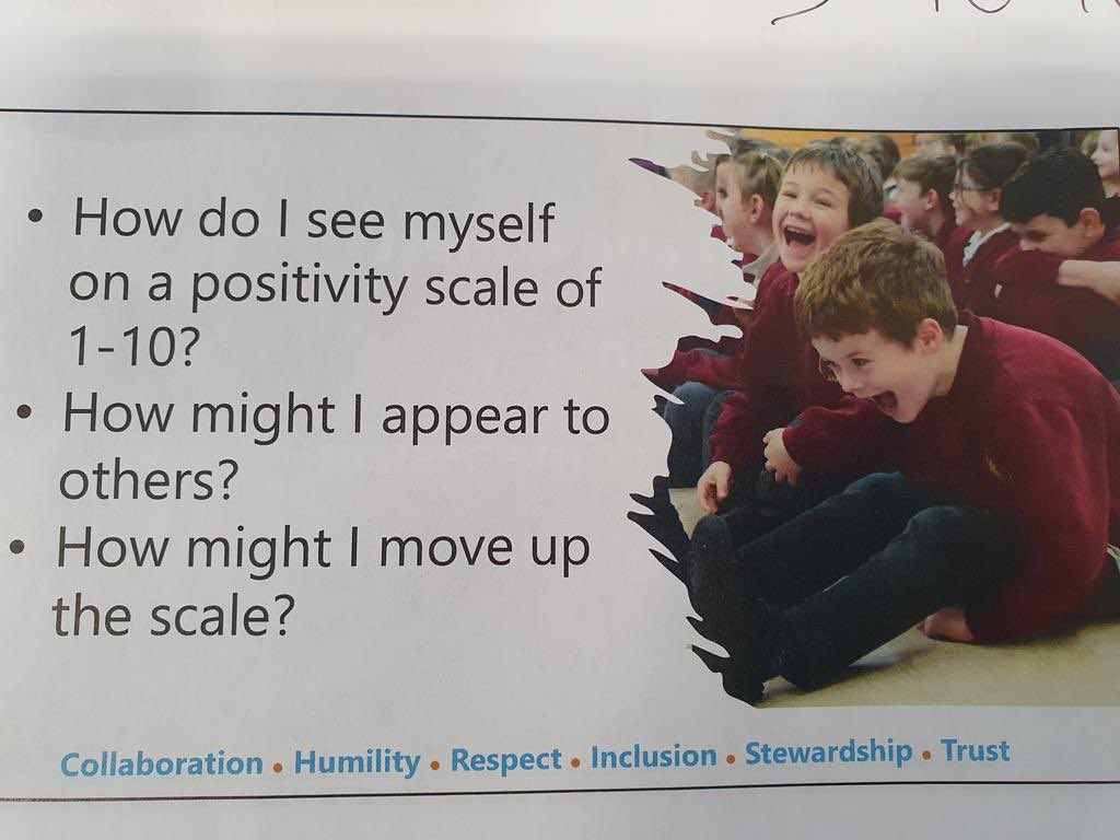 Shared with colleagues at @stchris_trust Leadership Network that this song has become my mantra for moving up that positivity scale! The choreography nails that feeling of wanting to hide under the table but getting back out there and walking the walk! @joevansstc #swiftie