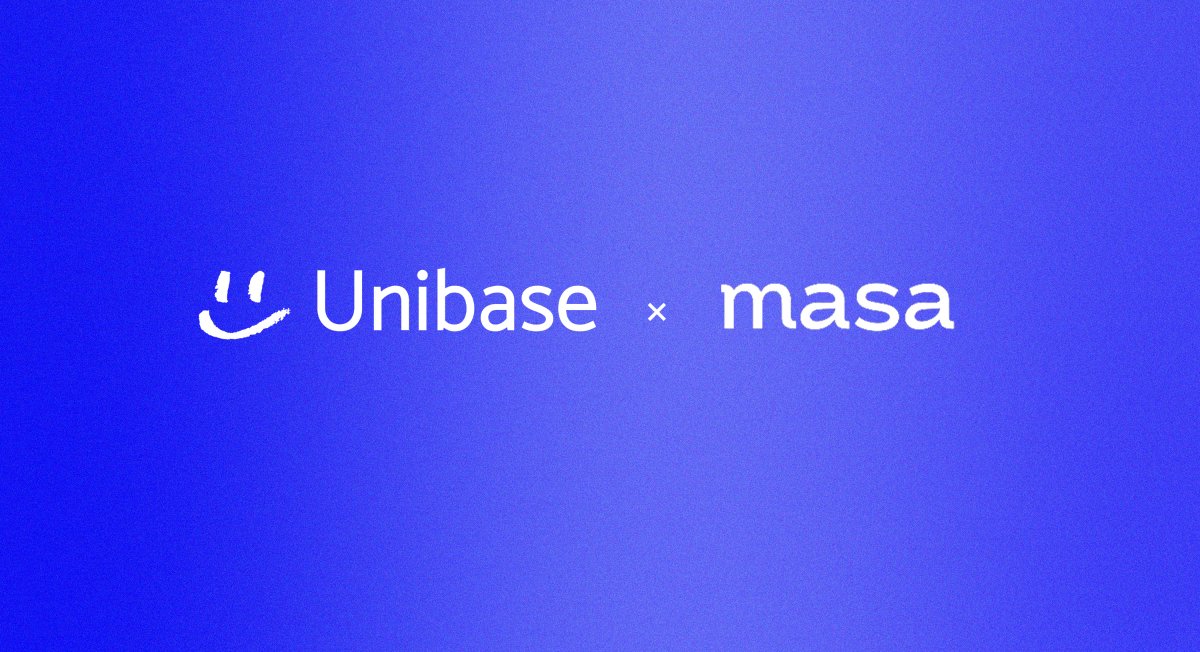 We're thrilled to announce our collaboration with @getmasafi 🤝😊 Unibase: zk driven modular AI network (AI+Depin), EB-level AI-native storage coupled with DA++ services MASA: The Decentralized AI Data and LLM Network. Masa will empower independent AI developers building on…