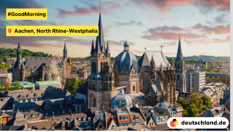 🌅 #GoodMorning from #Aachen in North Rhine-Westphalia. ⛪ Aachen Cathedral is an architectural heritage from the Carolingian period. 🏛️It was the first German world heritage site to be included in the @UNESCO list, in 1978. #PictureOfTheDay #Germany #architecture