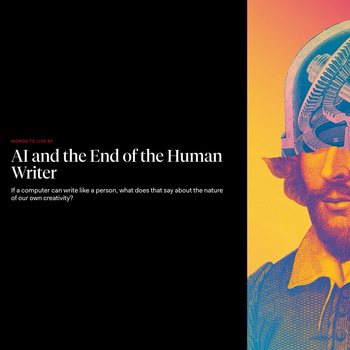 🚀 Samanth Subramanian's New Republic piece debates AI vs. human writing, with insights from Naomi S. Baron and Dennis Yi Tenen on AI's impact on authenticity and creativity. Should marketers partner with or replace AI? 📘🤖 #AIInMarketing