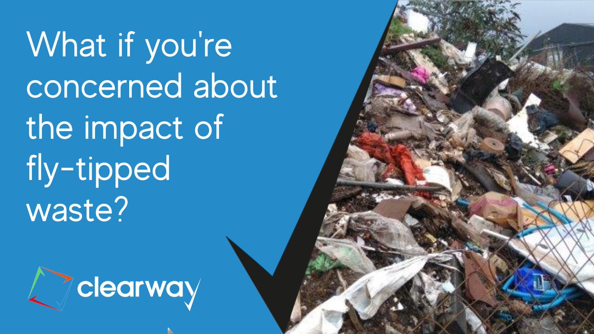 What if you're concerned about the impact of fly-tipped waste? We have a solution for that: ow.ly/qAse50RzqRw #flytipping #wasteremoval #wastemanagement